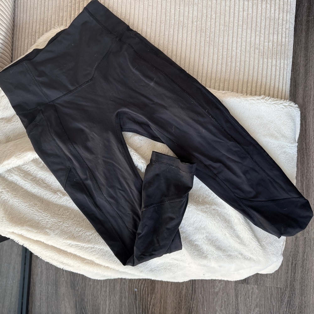 Black High-Waisted Leggings